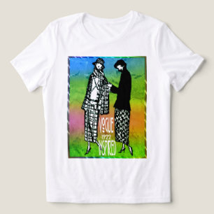Vogue 1922 Inspirierte Frühlingsmode Tri-Blend Shirt