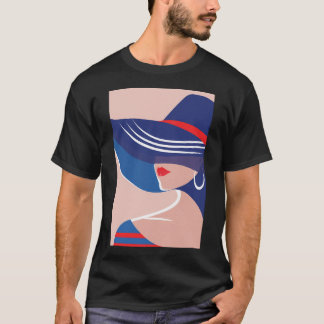 Vogue Poster Vogue Giro Vogue Vintag T-Shirt