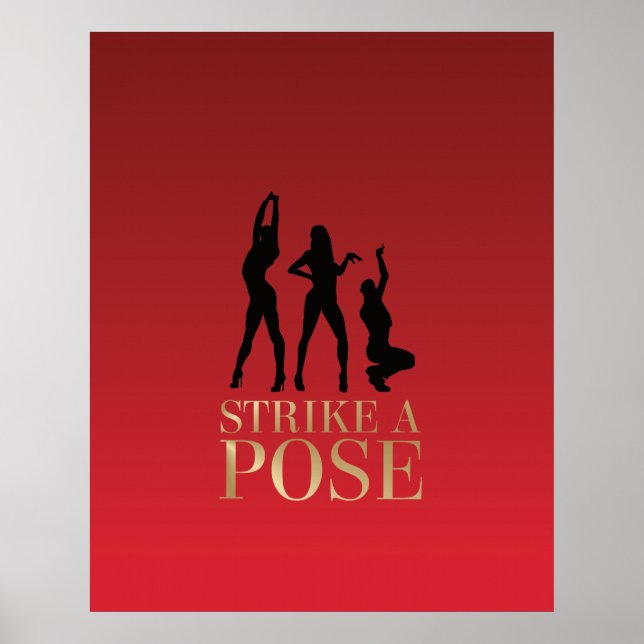 Vogue Strike a Pose - DIY - Poster (Vorne)
