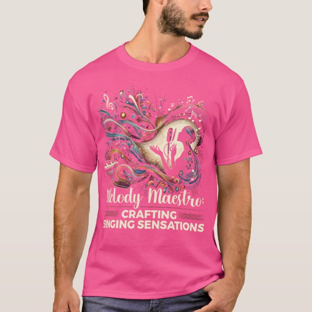 Voice Coach Vocalist Opernsängerchor Vocal Coac T-Shirt (Vorderseite)