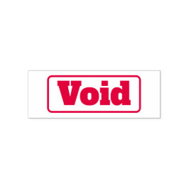 Void Business Invoice Buchführung Briefmarke Rot Permastempel
