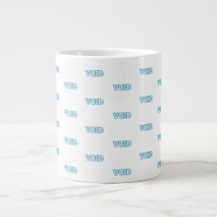VOID//CRACKED: Betreten Sie den elektrischen Abgru Jumbo-Tasse