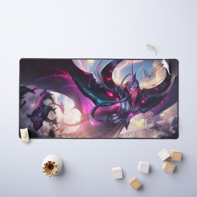Void Empress Gaming Desk Mat | Anpassbare Pad Schreibtischunterlage (Kindertisch)
