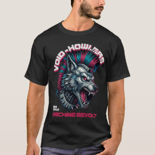 Void Howler – Maschinenrevolte Streetwear Grafik T-Shirt