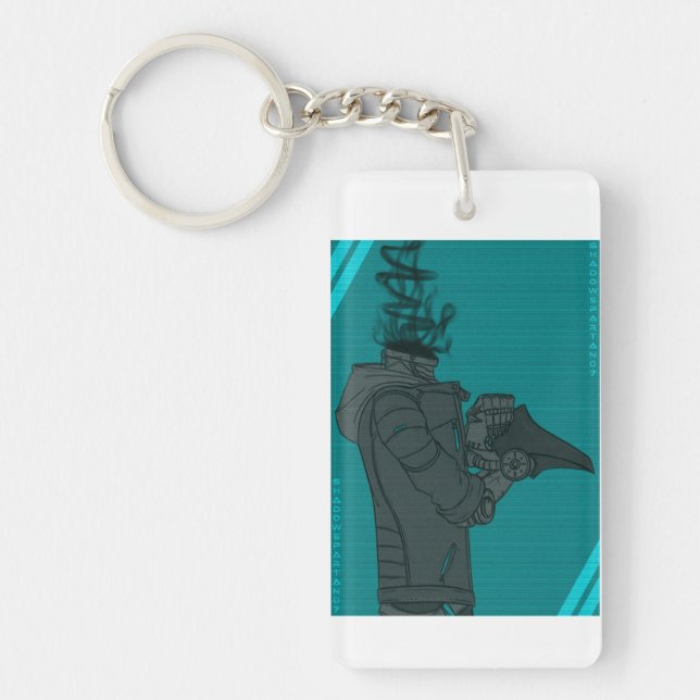 Void Inside. Tupfen. Verpflichtung. Rett eines Lif Schlüsselanhänger (Vorderseite)