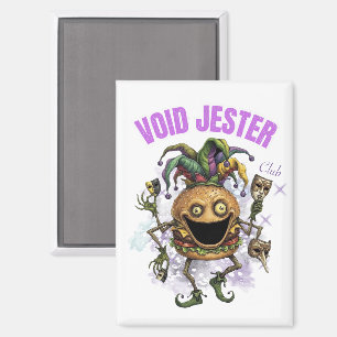 Void Jester Club - Freund Burger Magnet