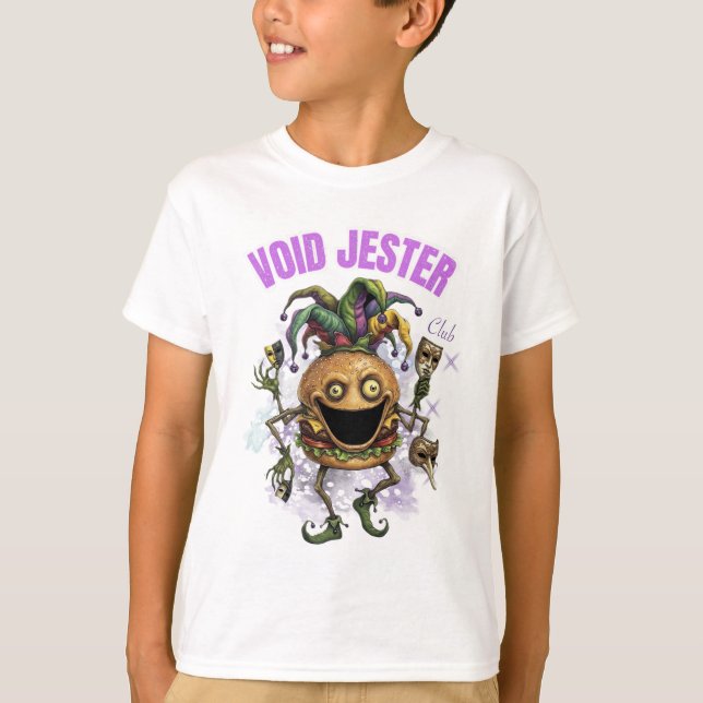 Void Jester Club - Freund Burger T-Shirt (Vorderseite)
