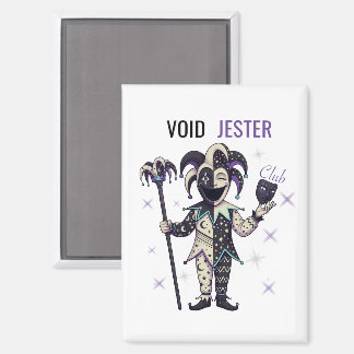 Void Jester Club Magnet