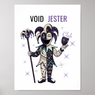 Void Jester Club Poster