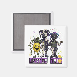 Void Jester Club Trio Magnet
