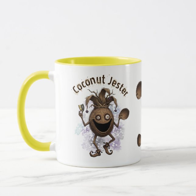 Void Jester Freund Kokosnuss Tasse (Links)