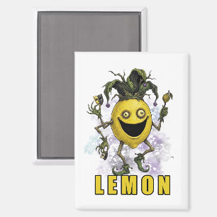 Void Jester Freund Lemon Magnet