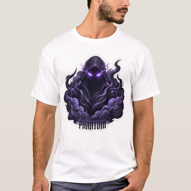 Void Phantom Dark Aesthetic T-Shirt – Gothic Stree (Vorderseite)