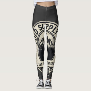 Void Supply Co Vintage Outdoor Logo Streetwear Nih Leggings