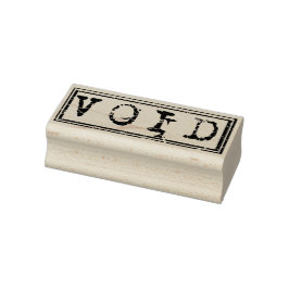 Void Typografy Word nicht rechtsverbindlich Gummistempel