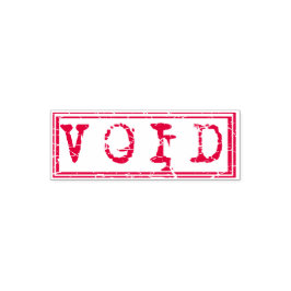 Void Typografy Word nicht rechtsverbindlich Permastempel