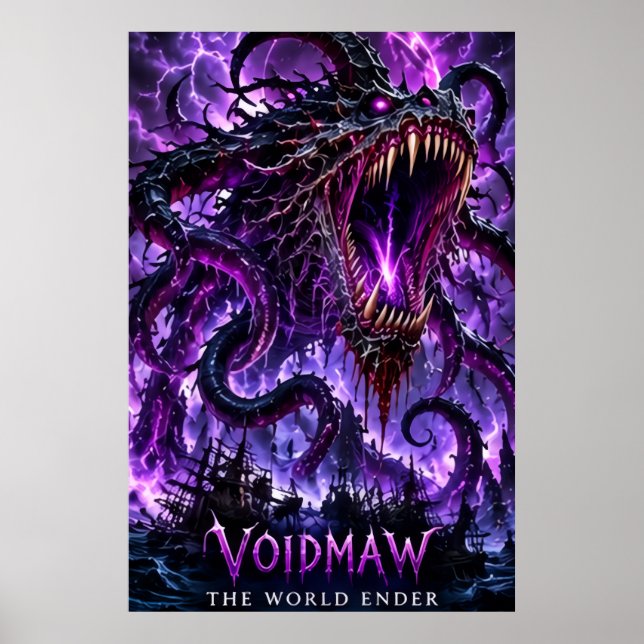 Voidmaw Weltvernichter Poster (Vorne)