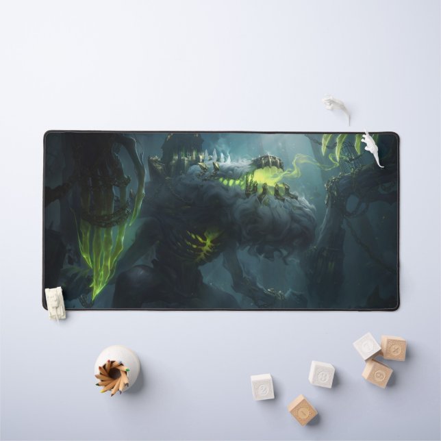 Void's Terror Gaming Desk Mat | Abyss Monster Schreibtischunterlage (Kindertisch)