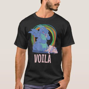 Voila Der letzte Einhorndrache Eaten Satire Fairy  T-Shirt