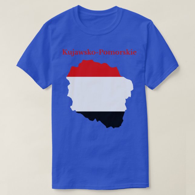 Voivodeship kuymäischer Spitz Polen T-Shirt (Design vorne)