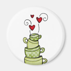 vol25- bis zur Perfektion gestapelt Magnet