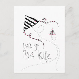 Vol25 lasse einen Drachen Postkarte