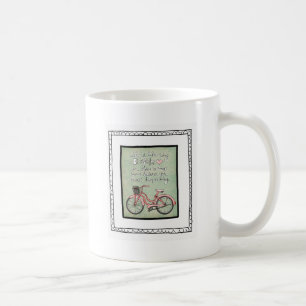 vol25- Leben ist wie das Reiten eines bicyle Kaffeetasse