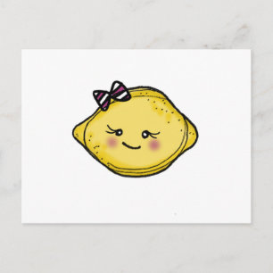 Vol25 Rosey Cheeked Lmon Kopf Postkarte
