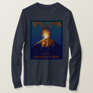 Volcán de Fuego Guatemala Langarm T-Shirt