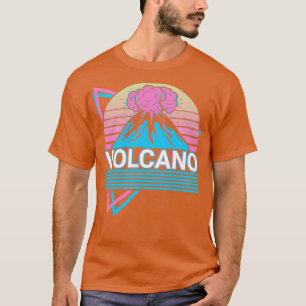 Volcangeologie Magma Lava Retro Geschenk T-Shirt