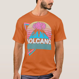 Volcangeologie Magma Lava Retro Geschenk T-Shirt