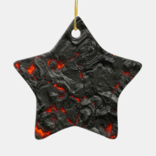 volcanic Lava background effect Keramikornament