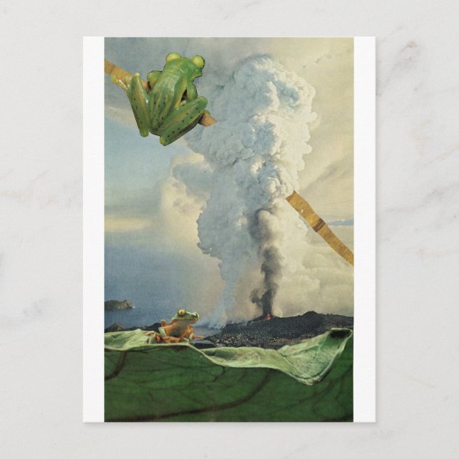 Volcano Chillin - Postkarte (Vorderseite)