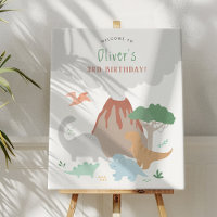 Volcano Dinosaur Boy Birthday