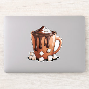 Volcano Hot Chocolate Dream Mug Aufkleber
