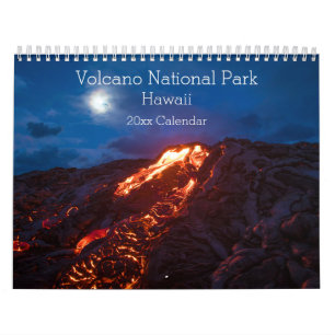 Volcano National Park Calendar Kalender