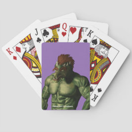 Volcano Troll Vacation Hoch über der Leventina Spielkarten