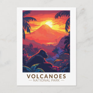 Volcanos Nationalpark California Postkarte