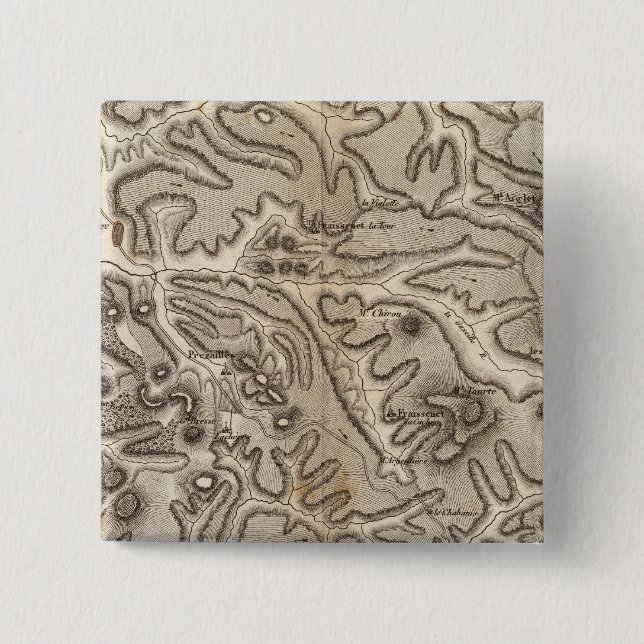 Volcans Haute Loire Button (Vorderseite)