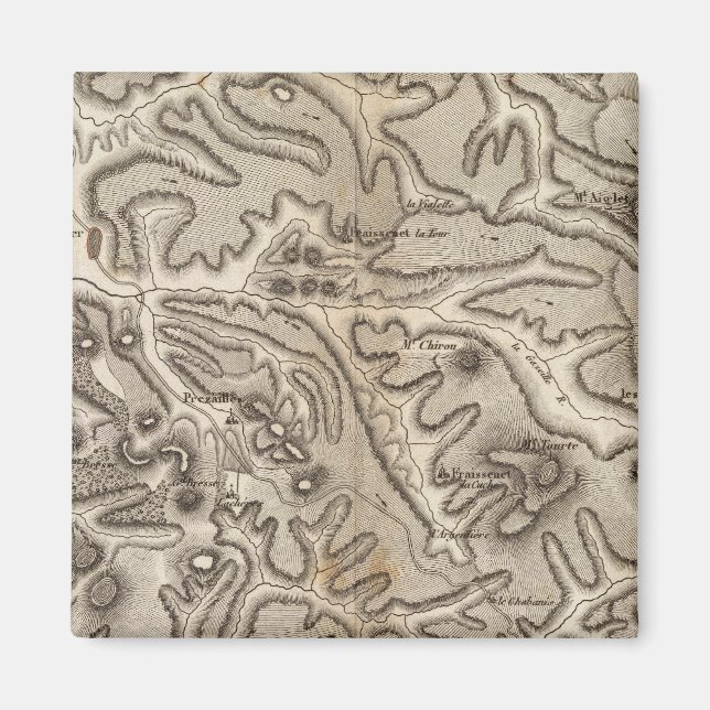 Volcans Haute Loire Magnet (Vorne)