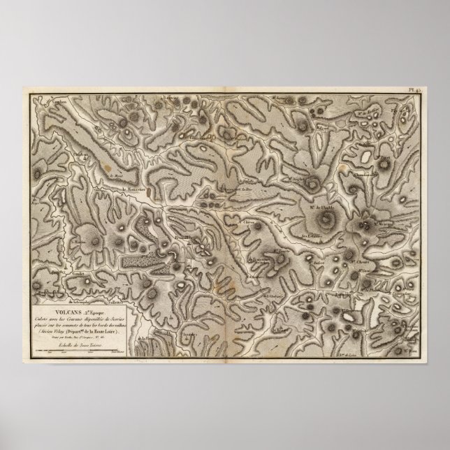 Volcans Haute Loire Poster (Vorne)