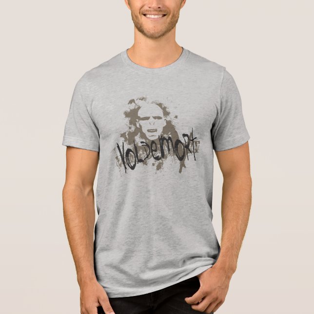 Voldemort Dark Graphic Tri-Blend Shirt (Vorderseite)