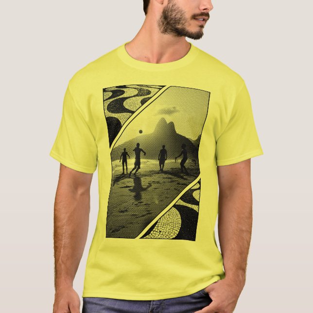 Vôlei de Praia - Rio BR T-Shirt (Vorderseite)