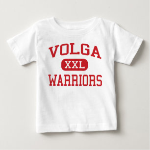 Volga - Krieger - Sekundarschule - Elkader Iowa Baby T-shirt