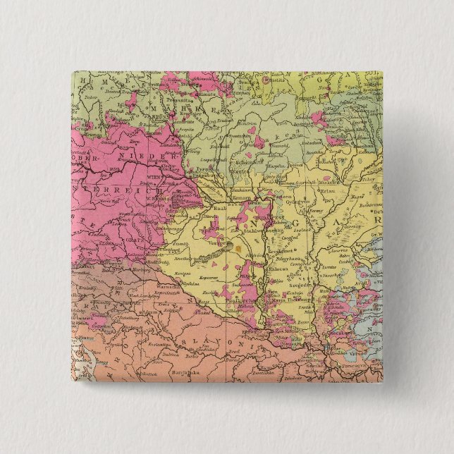 Volkerkar te / esterreich, Österreich Ungarn Button (Vorderseite)