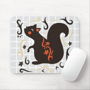 Volksgut Süße Eichhörnchen Gittermauspad Mousepad