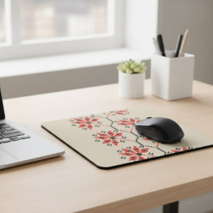 Volksinspiriertes Schreibtischzubehör Mousepad