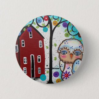 Volkskunst durch EULEN Loris Everett Button