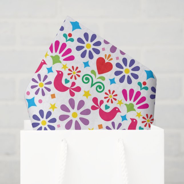 Volkskunst  seidenpapier (Geschenktüte)