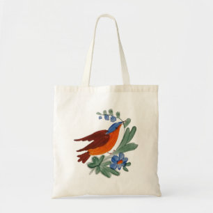Volkskunst-Vogel Tragetasche